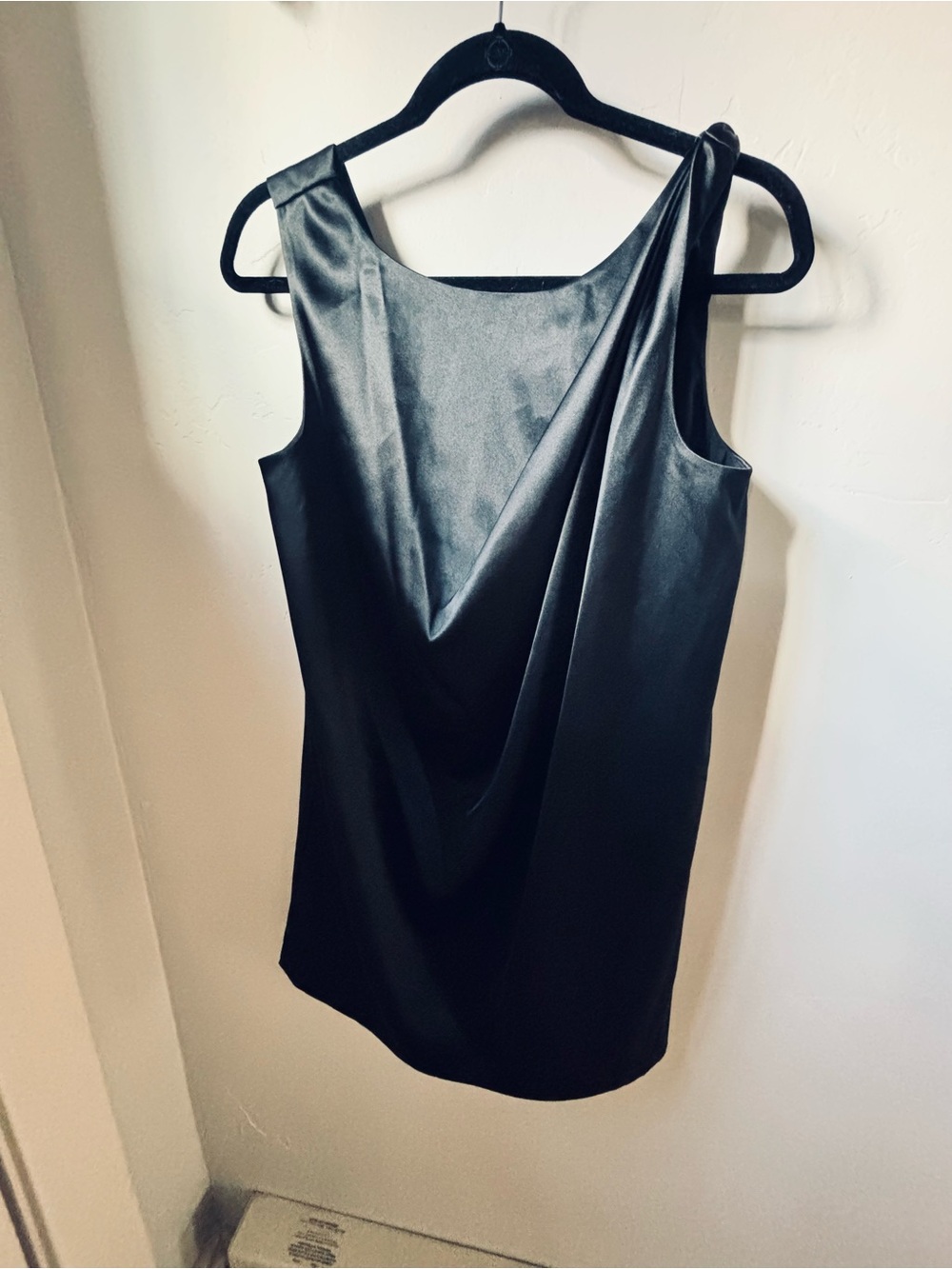 Open Edit Black Mini Dress
